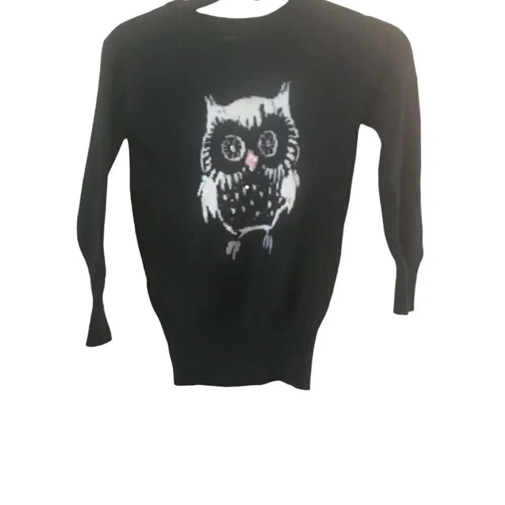 Gap Kids Black Pullover Sweater Girls Size 8